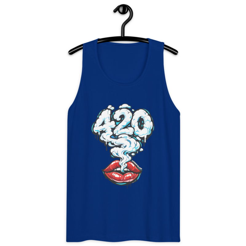 Those Lips – Men’s premium tank top — team royal