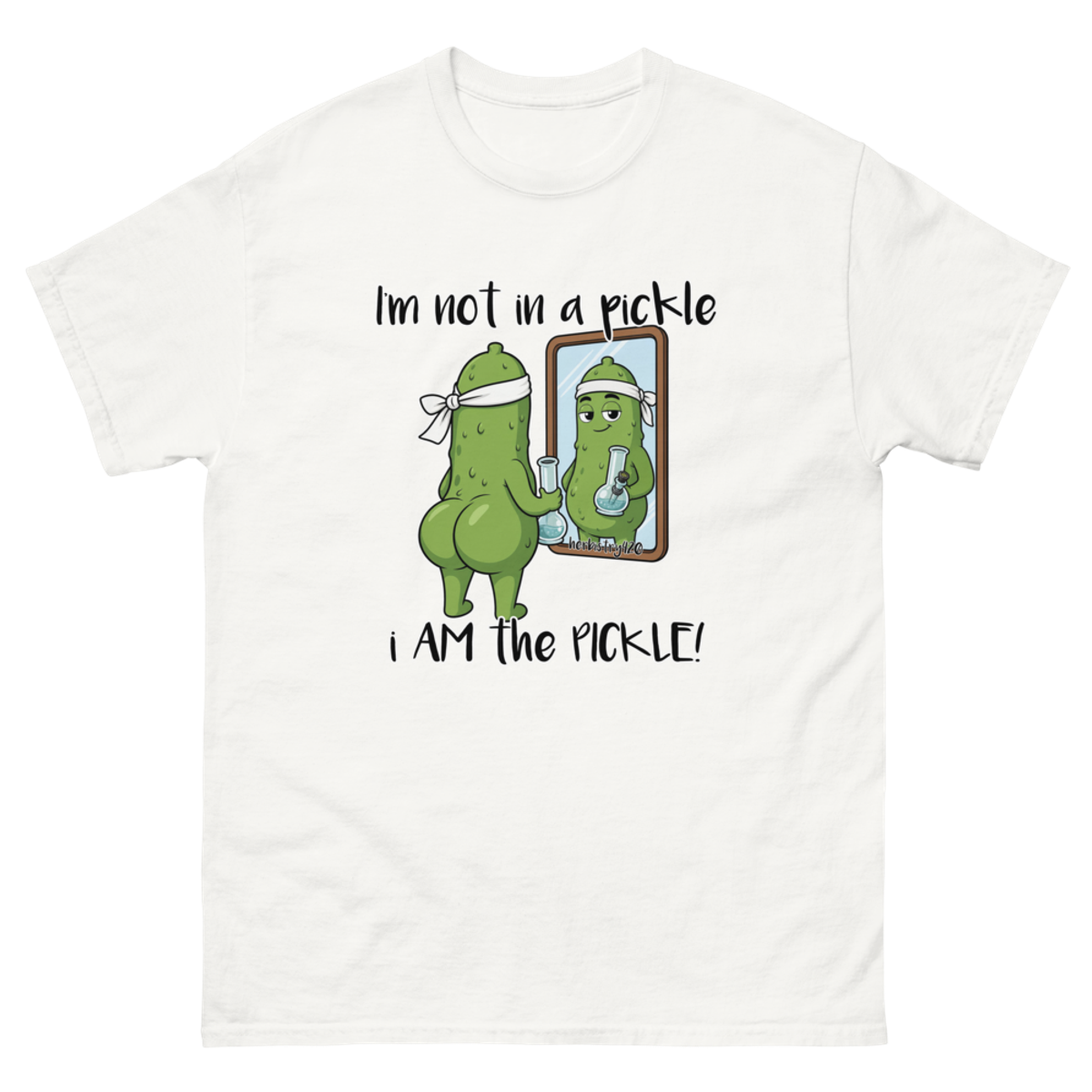 I Am The Pickle – Unisex Classic Tee — white