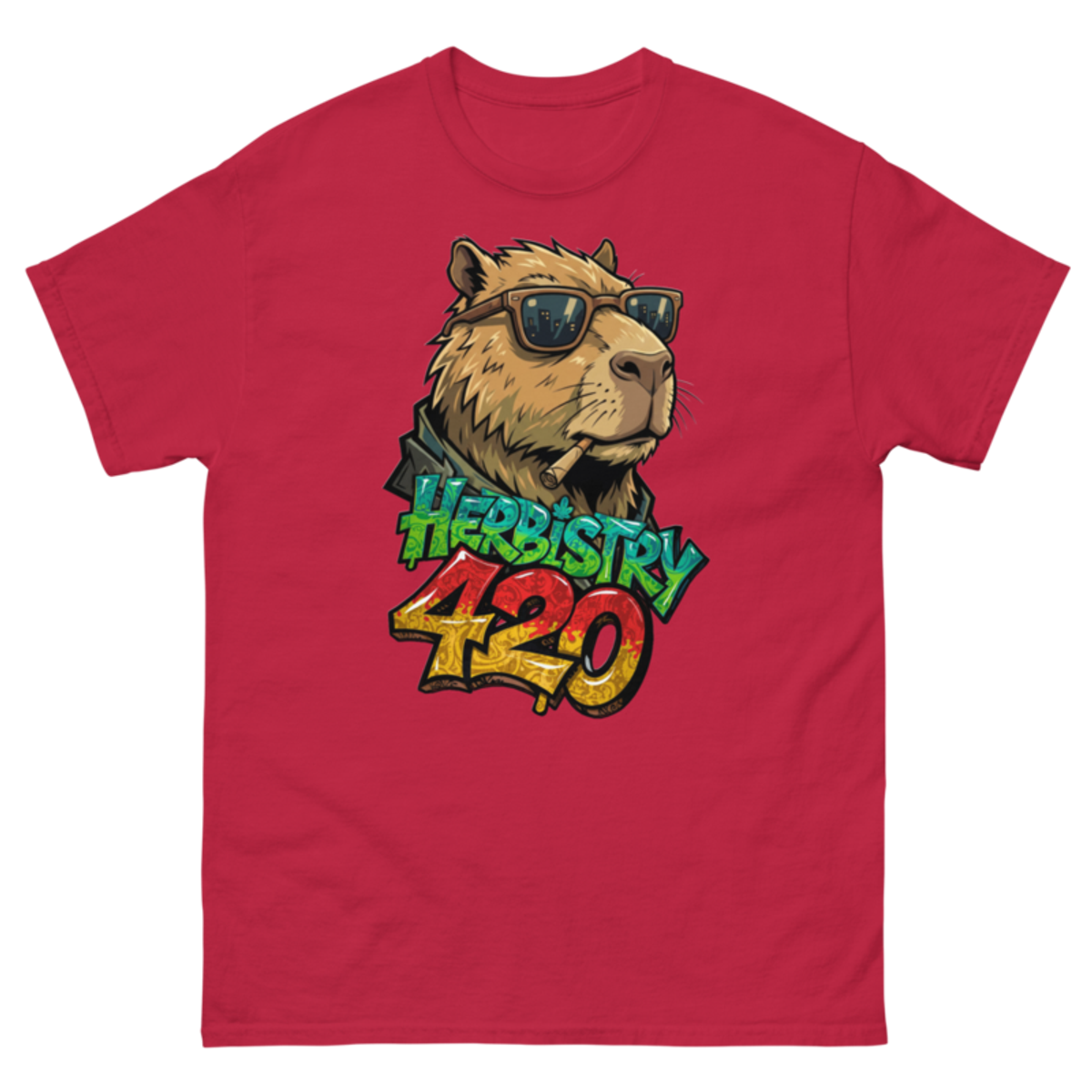 Cappy Life – Unisex classic tee — cardinal