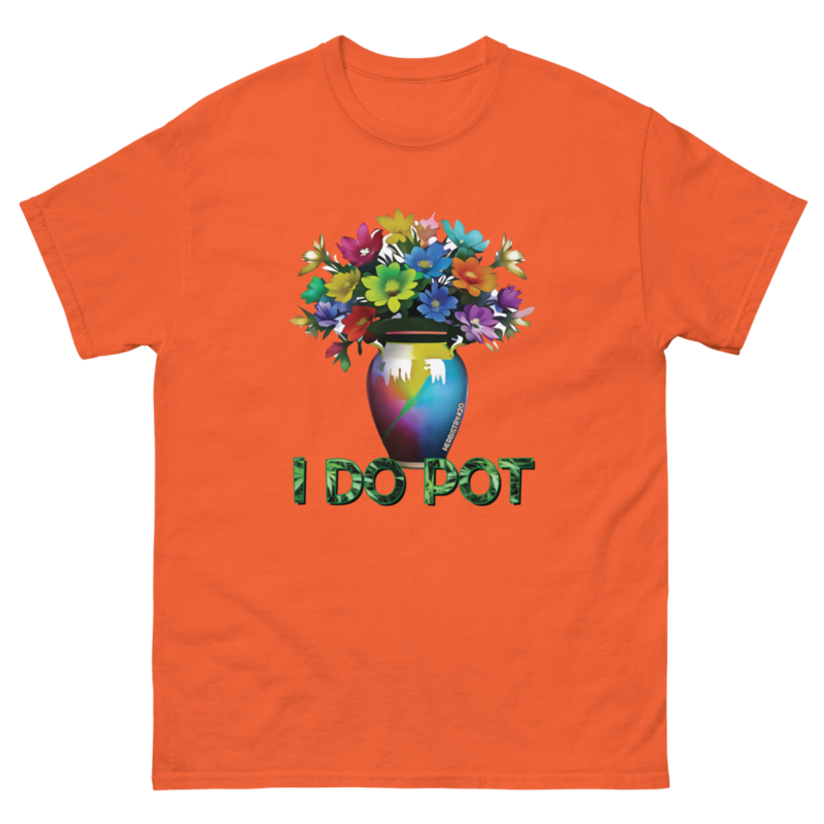 I Do Pot – Unisex Classic Tee — orange