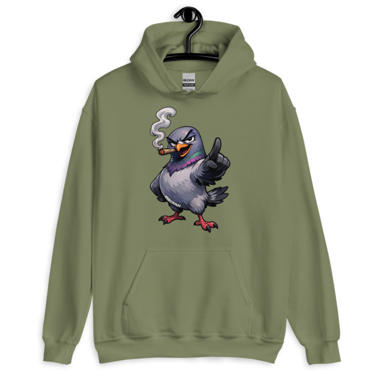 P-Dawg – Unisex Hoodie — military green