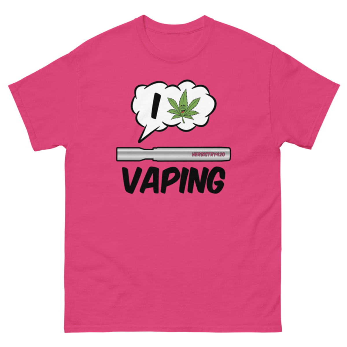 I Love Vaping – Unisex classic tee — heliconia