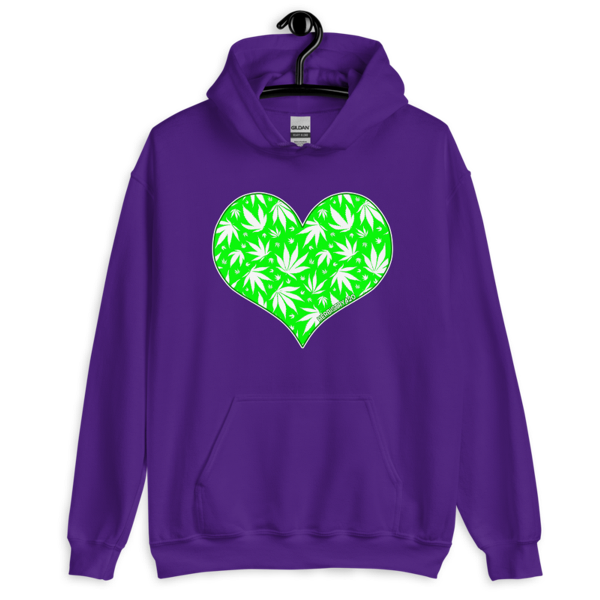 Love Weed – Unisex Hoodie — purple
