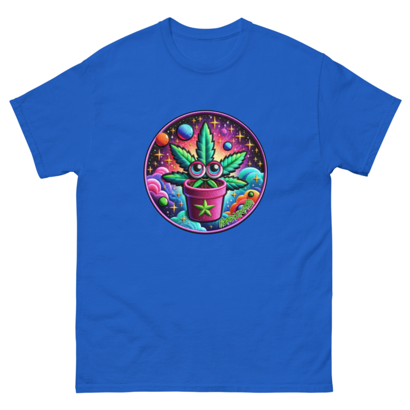 Space Plant – Unisex Classic Tee — royal