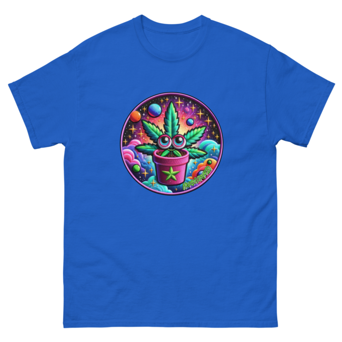 Space Plant – Unisex Classic Tee — royal