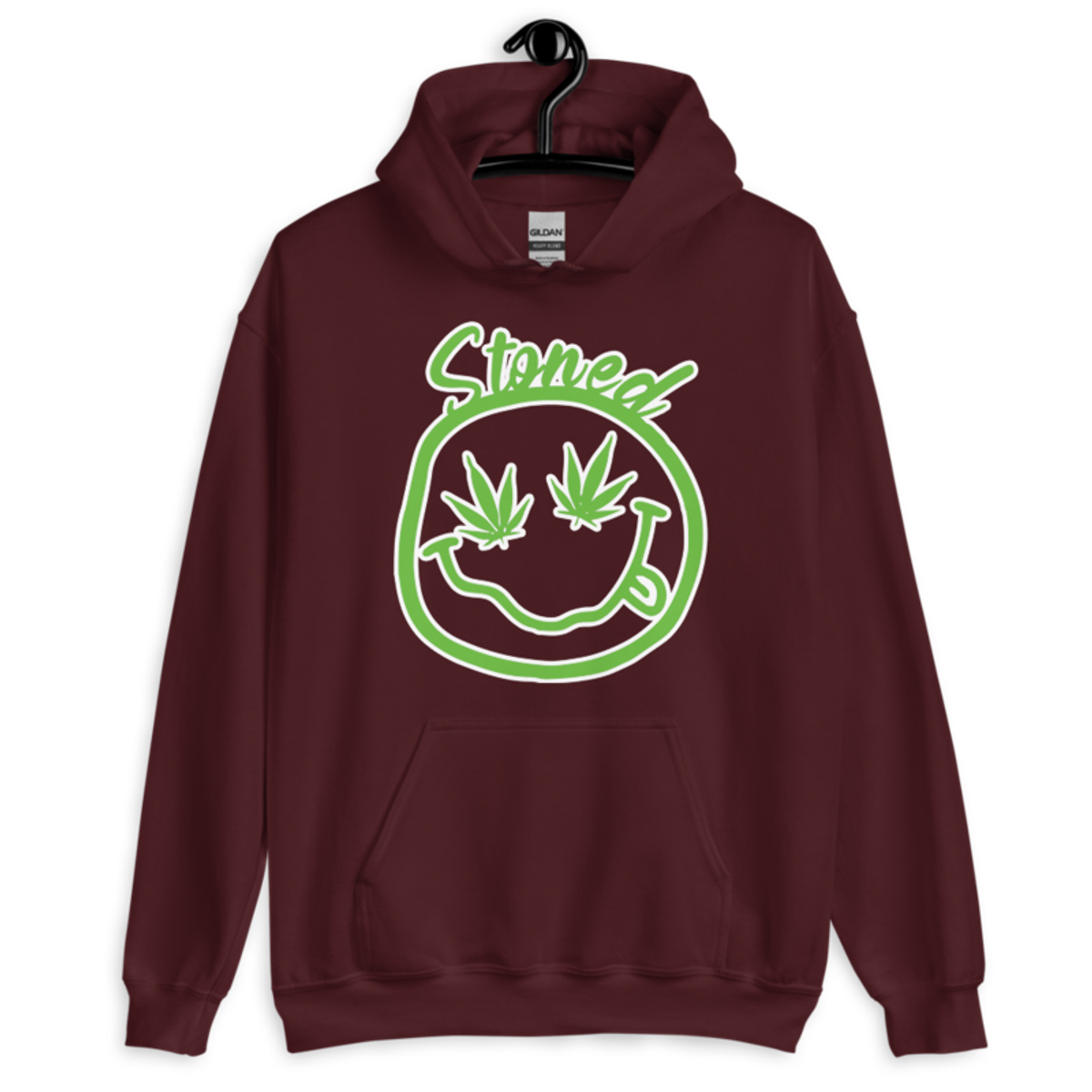 Stoned – Unisex Hoodie — maroon