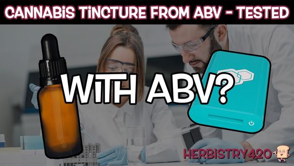 abv cannabis tincture recipe