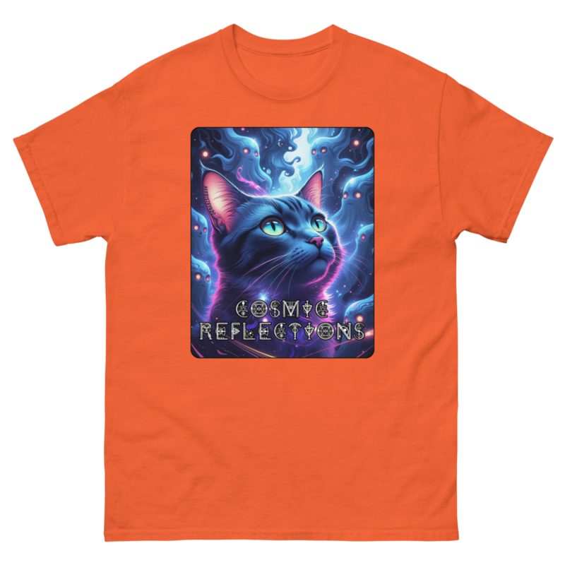 Cosmic Reflections – Unisex classic tee — orange