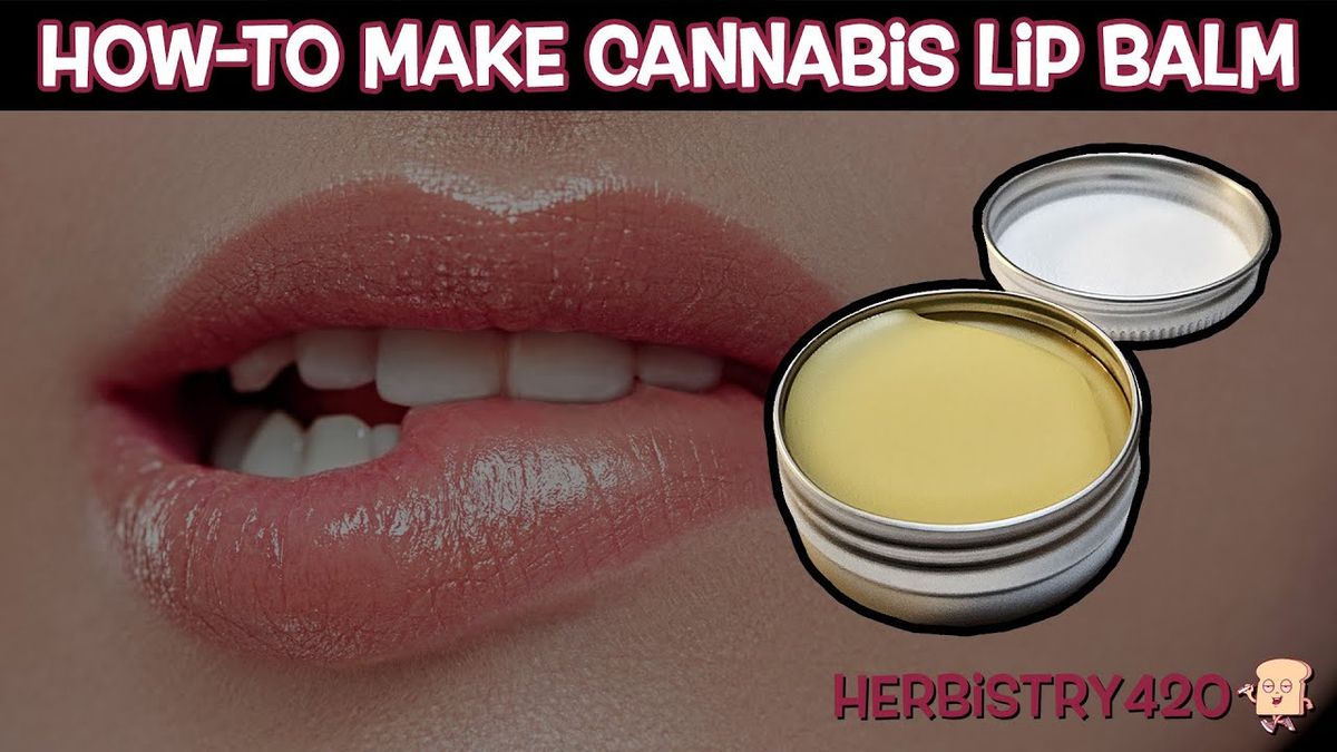cannabis lip balm