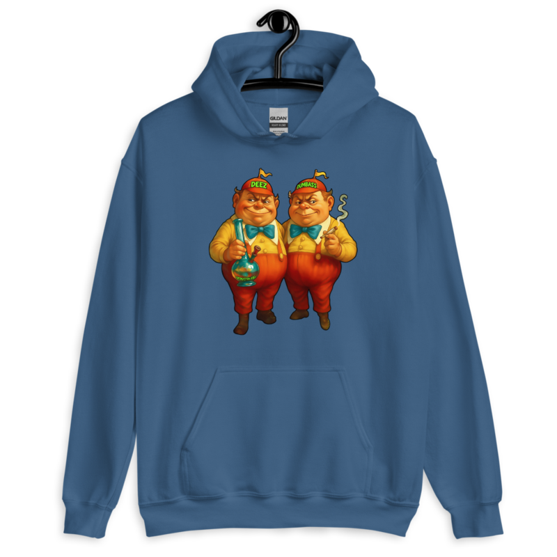 D & D – Unisex Hoodie — indigo blue