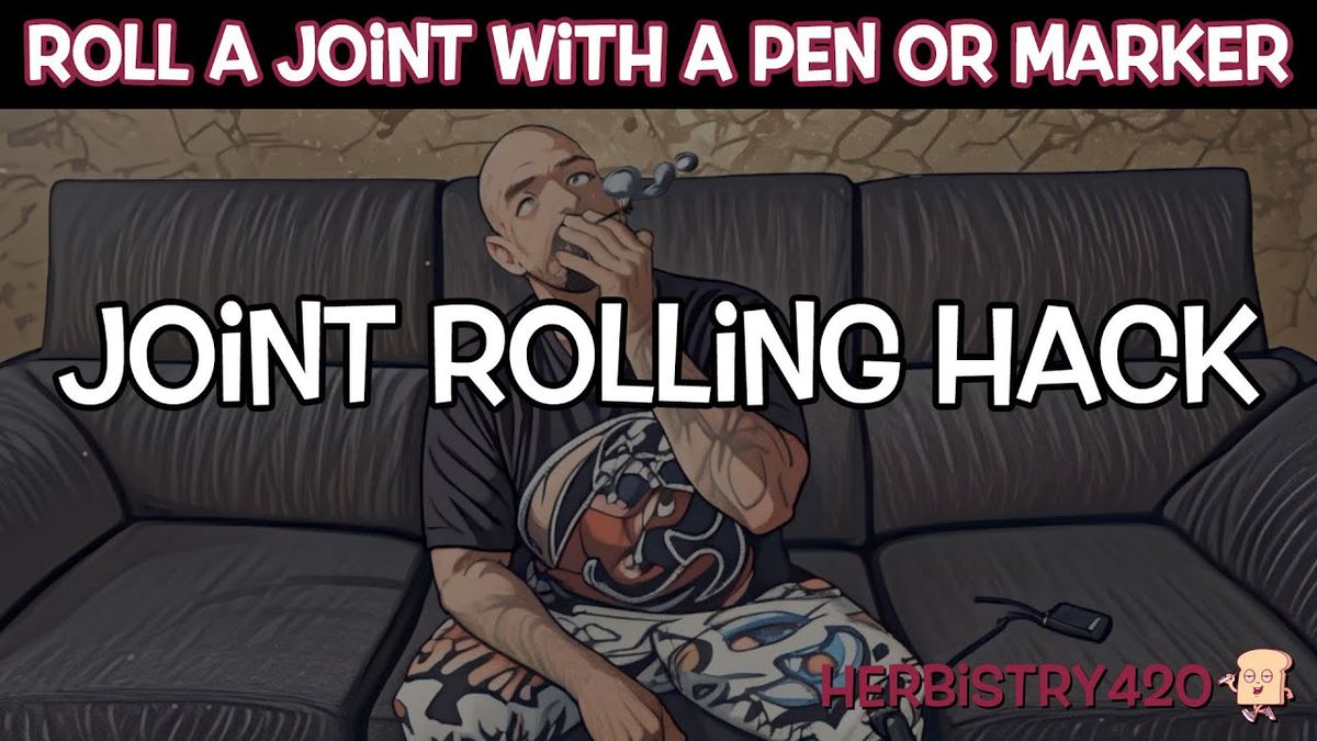 roll a joint with a pen