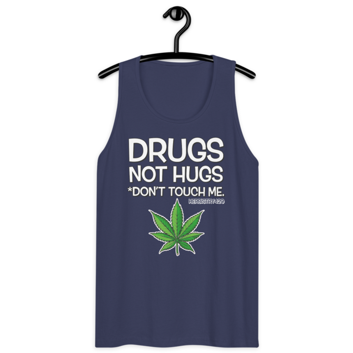 Don't Touch Me – Men’s premium tank top — harbor blue