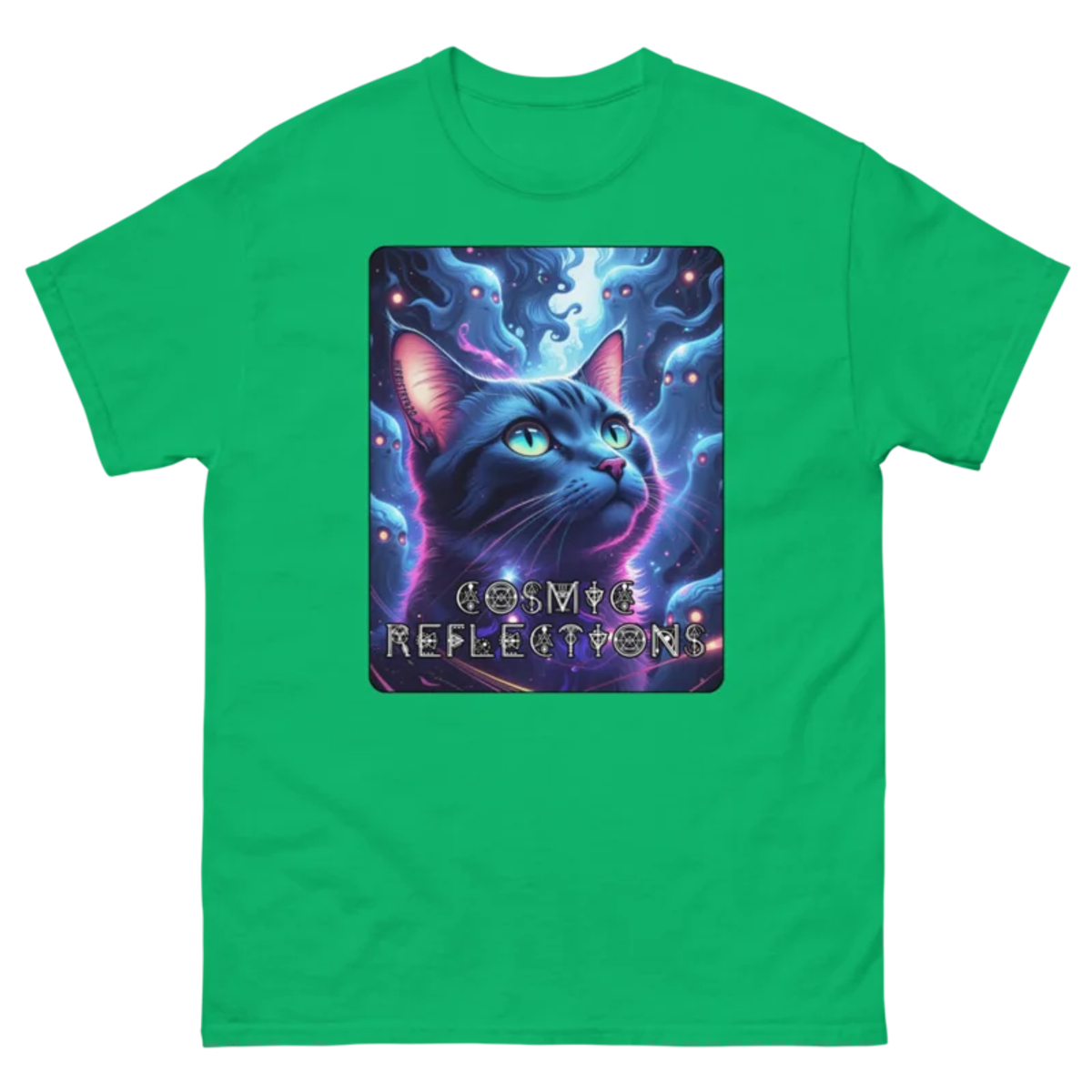 Cosmic Reflections – Unisex classic tee — irish green