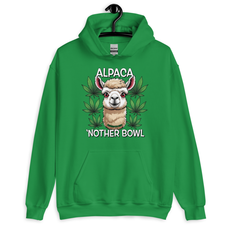 Alpaca 'Nother Bowl – Unisex Hoodie — irish green