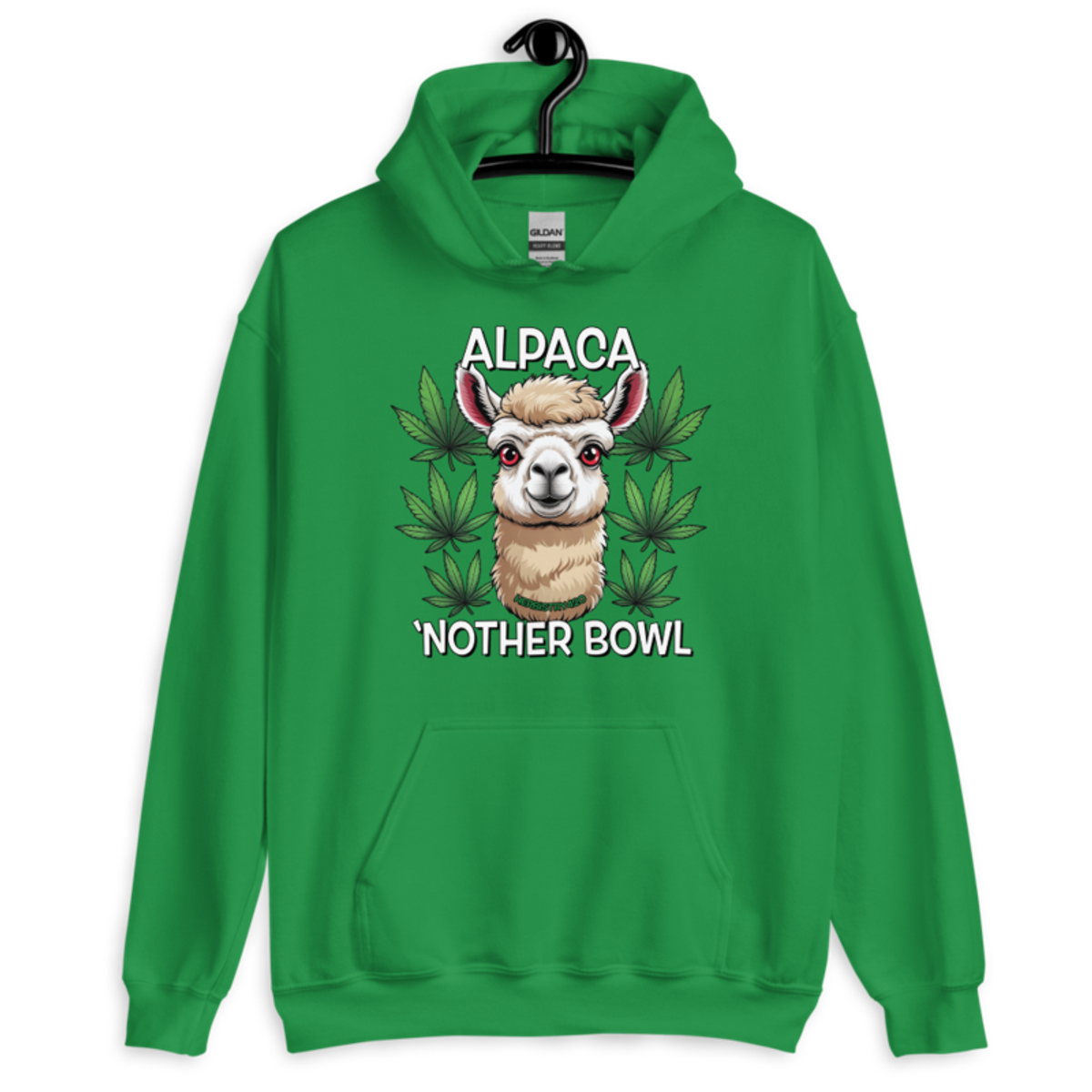 Alpaca 'Nother Bowl – Unisex Hoodie — irish green