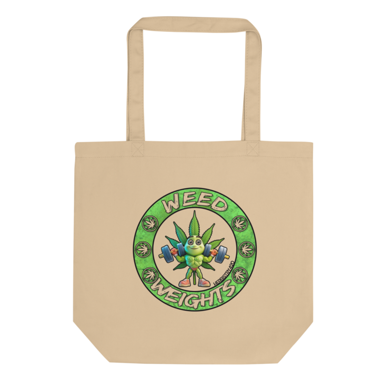 Weed & Weights – Eco Tote Bag