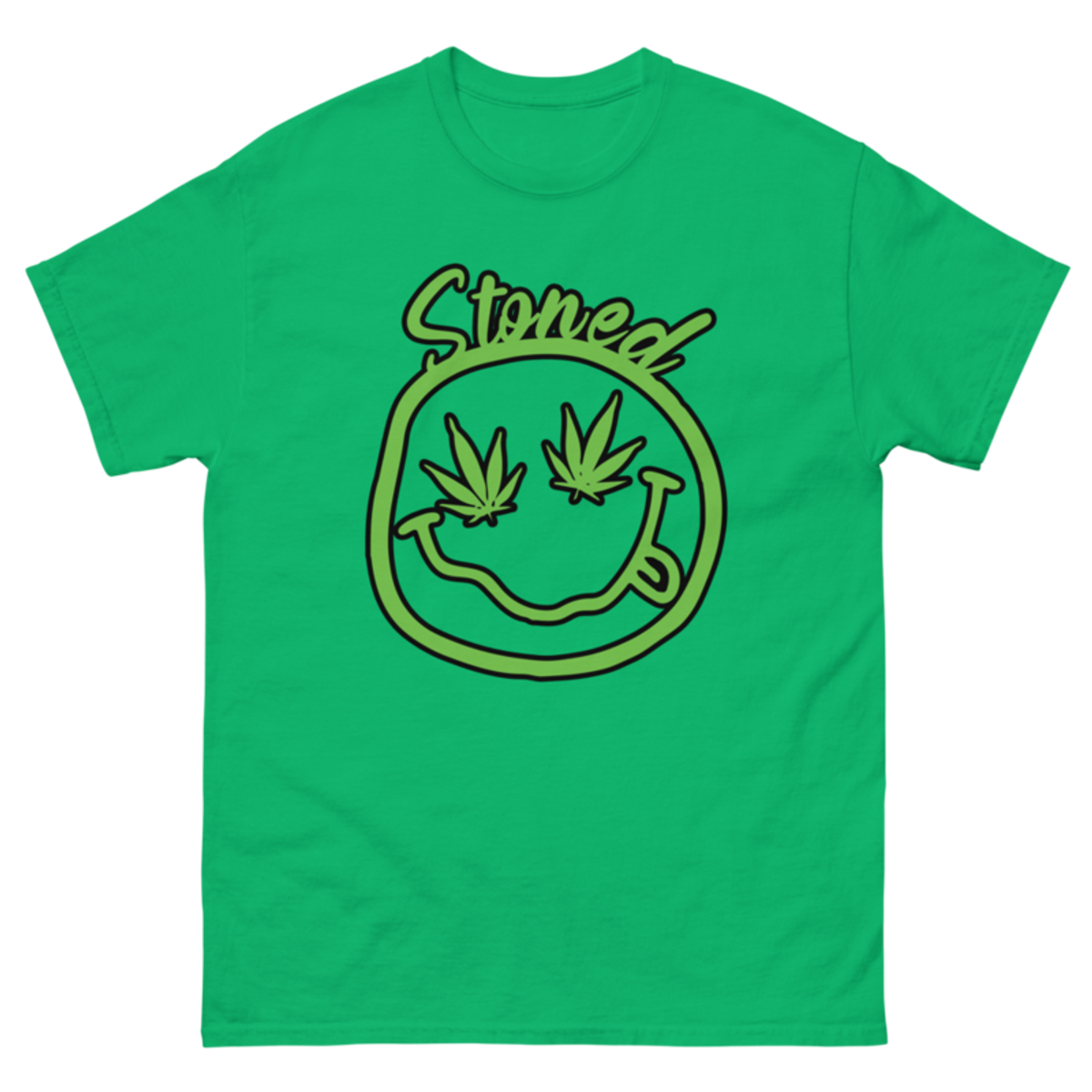 Stoned – Unisex Classic Tee — irish green