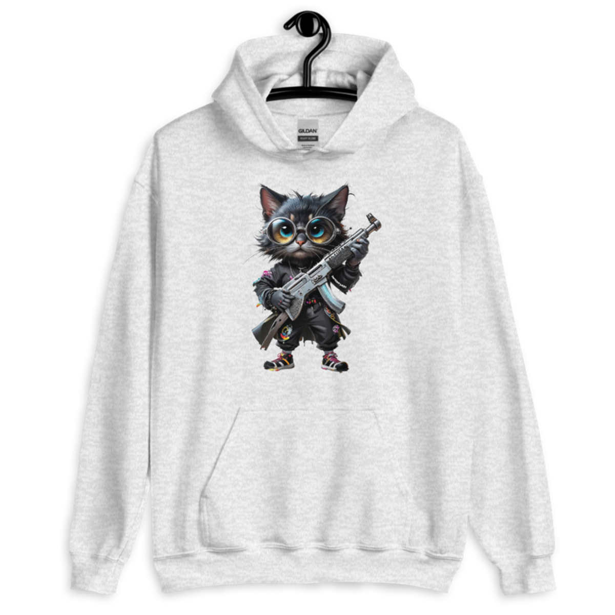 OG Cat – Unisex Hoodie — ash