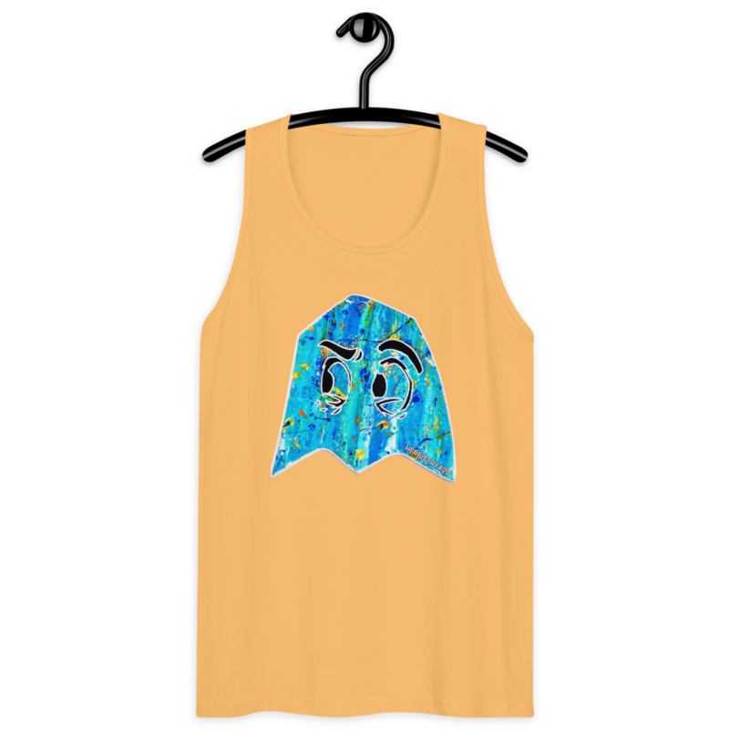 Blue Ghost – Men’s premium tank top — squash