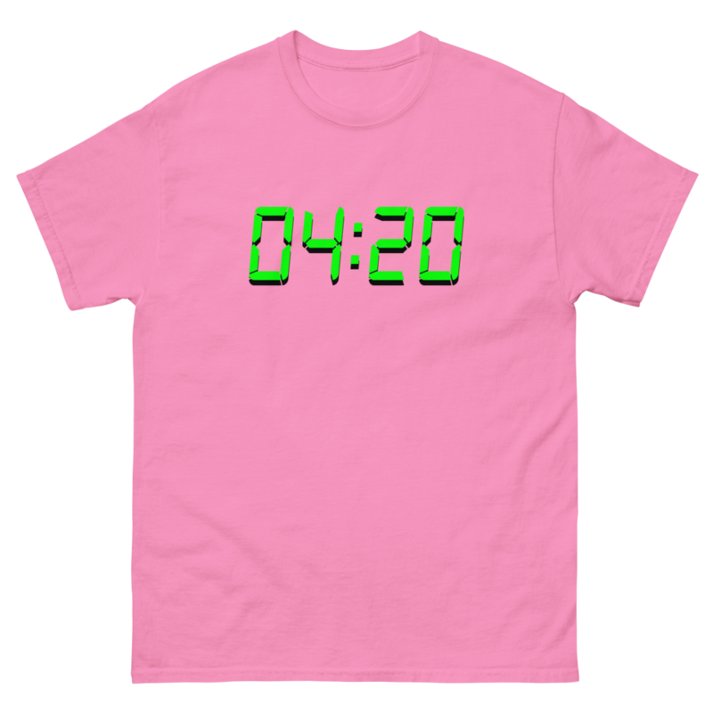 04:20 Digital – Unisex Classic Tee — azalea