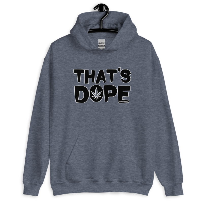 That's Dope – Unisex Hoodie — heather sport dark navy