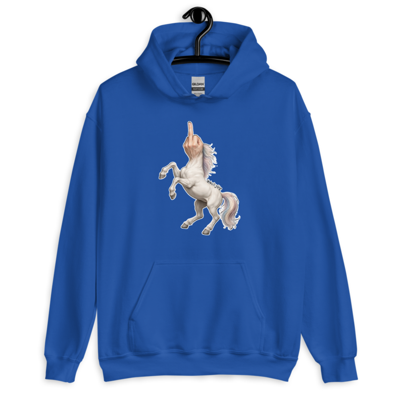 F*ck Unicorn – Unisex Hoodie — royal