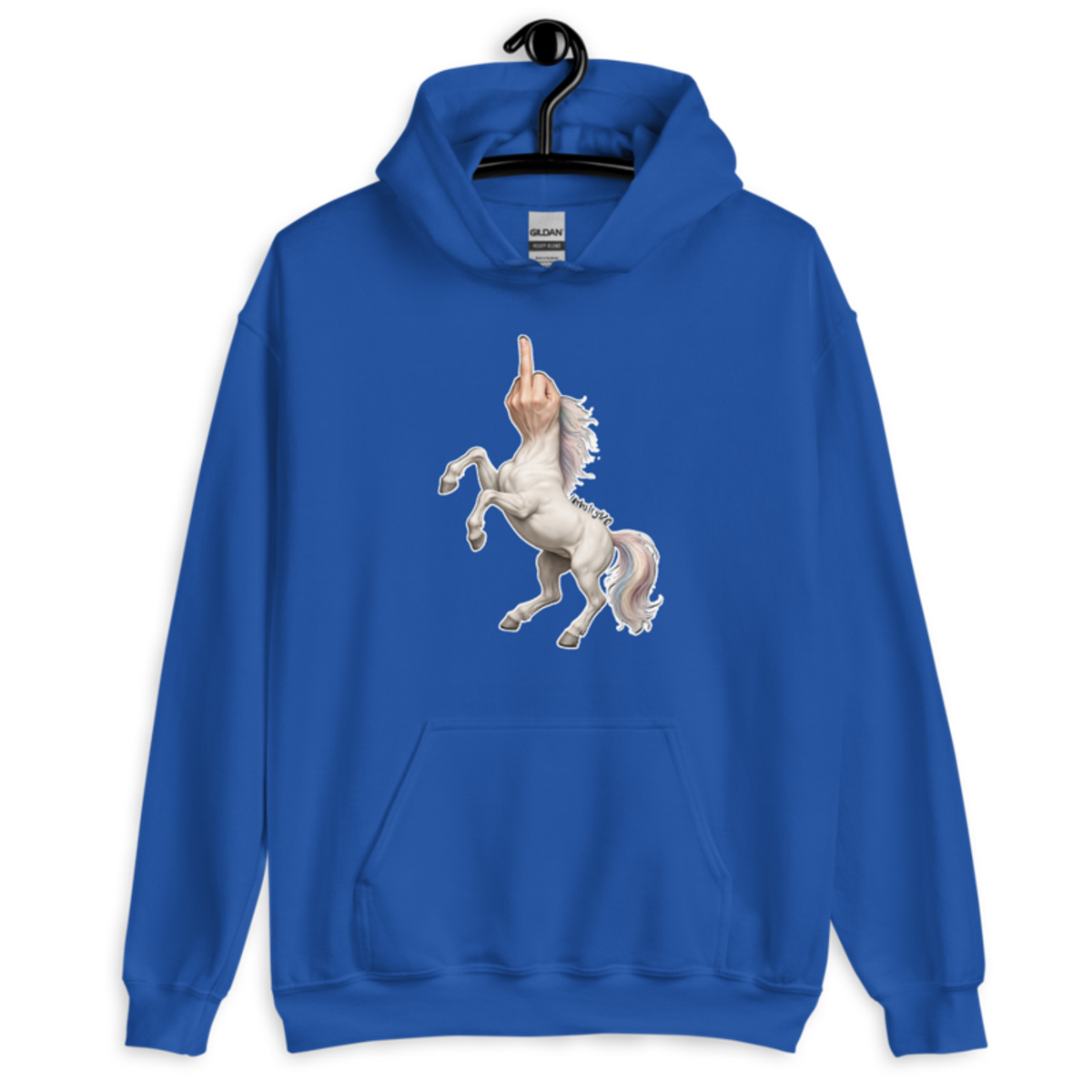 F*ck Unicorn – Unisex Hoodie — royal