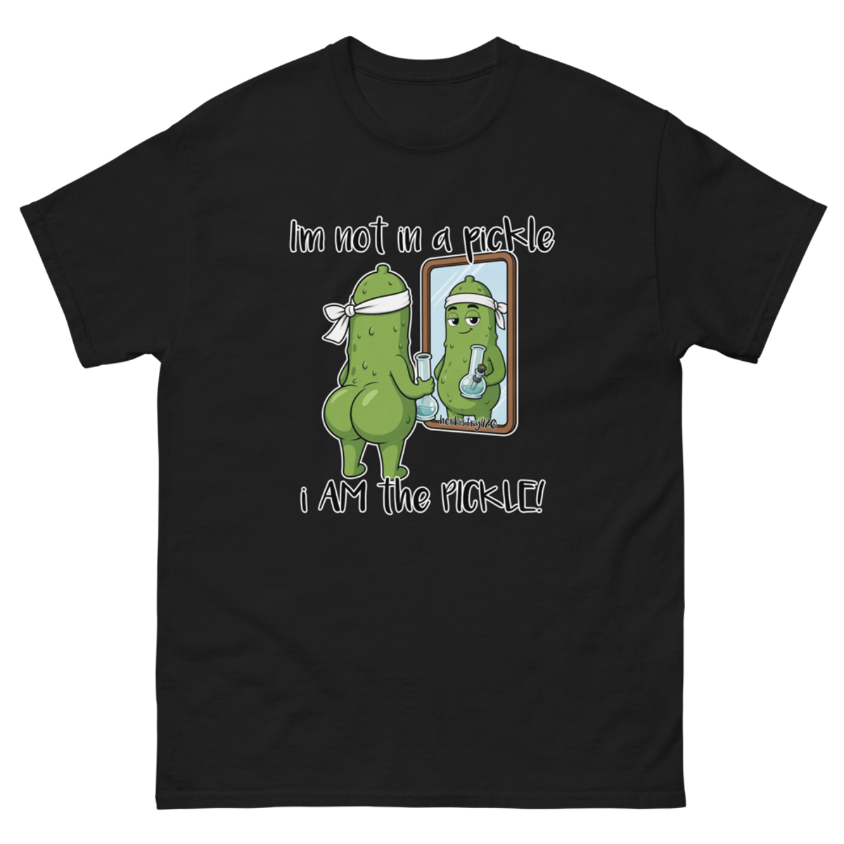 I Am The Pickle – Unisex Classic Tee — black
