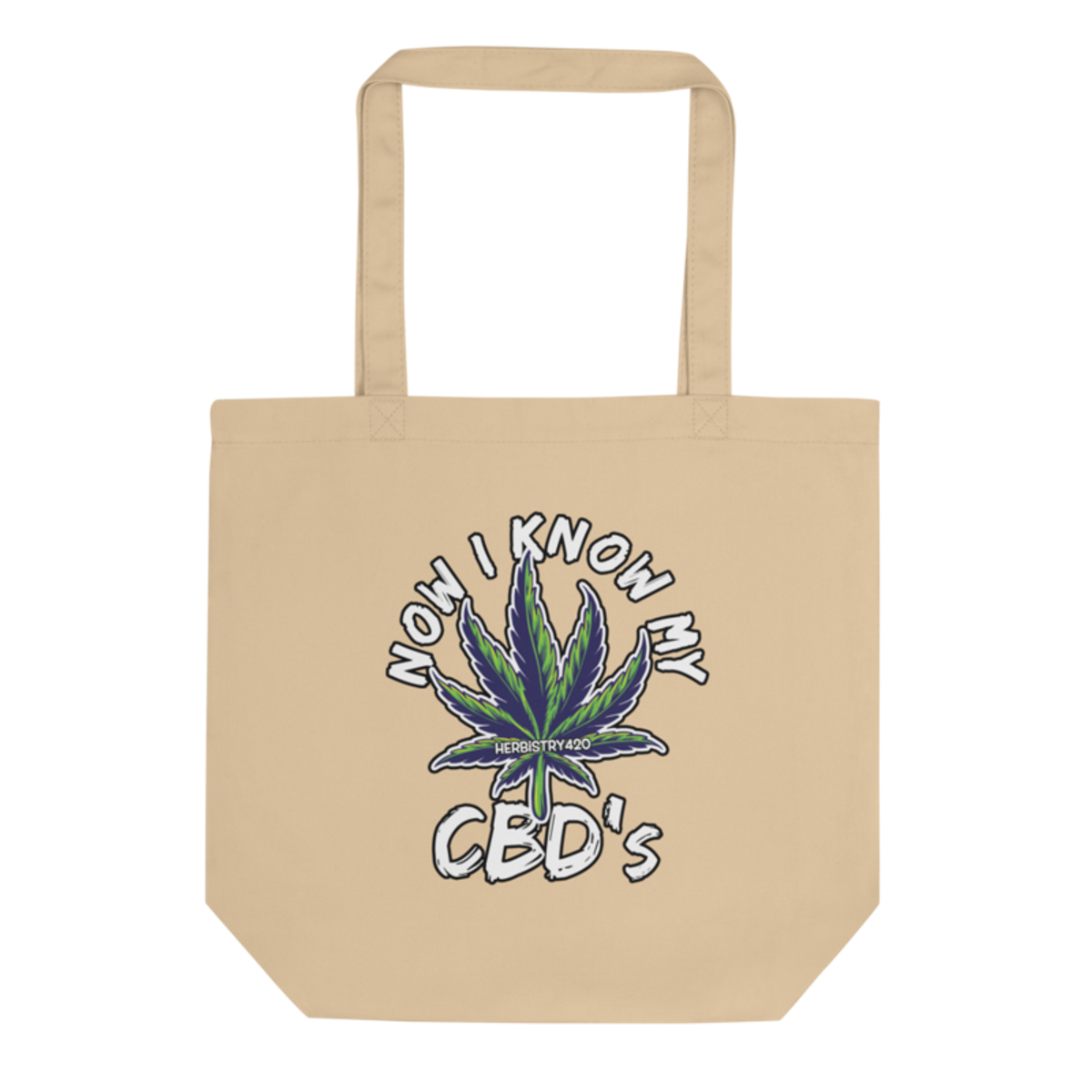 Now I Know My – Eco Tote Bag — oyster