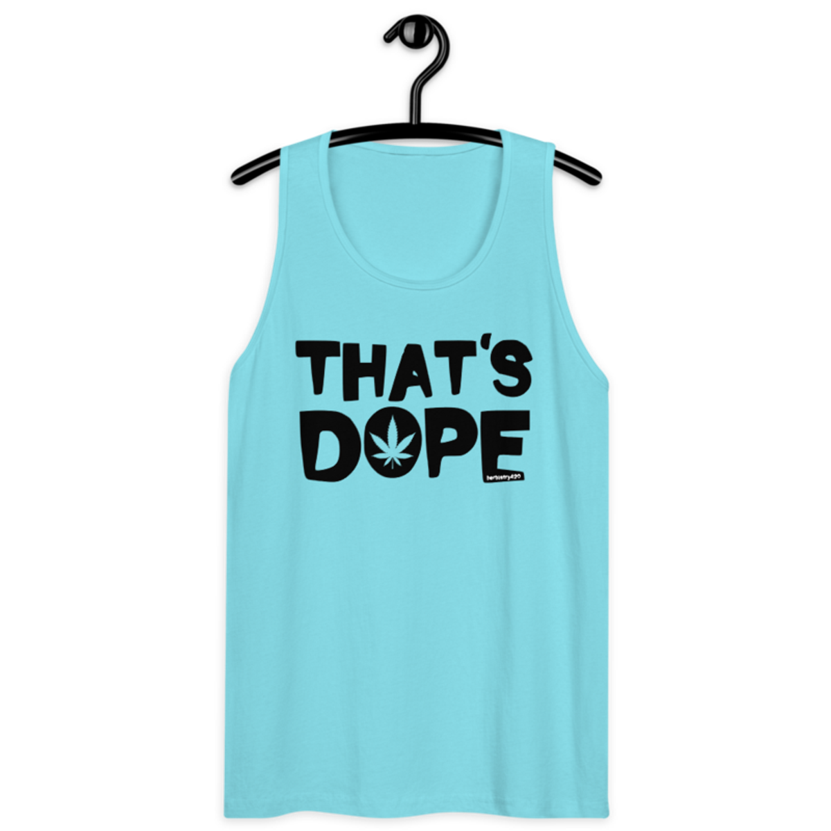 That's Dope – Men’s premium tank top — pacific blue
