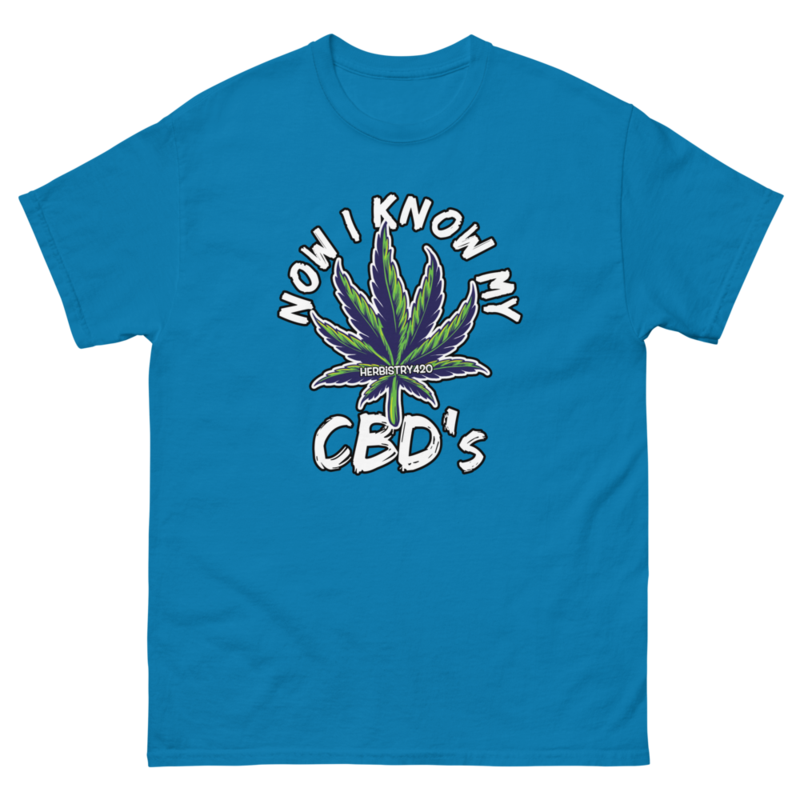 Now I Know My – Unisex Classic Tee — sapphire