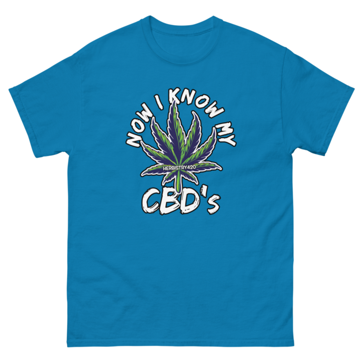 Now I Know My – Unisex Classic Tee — sapphire