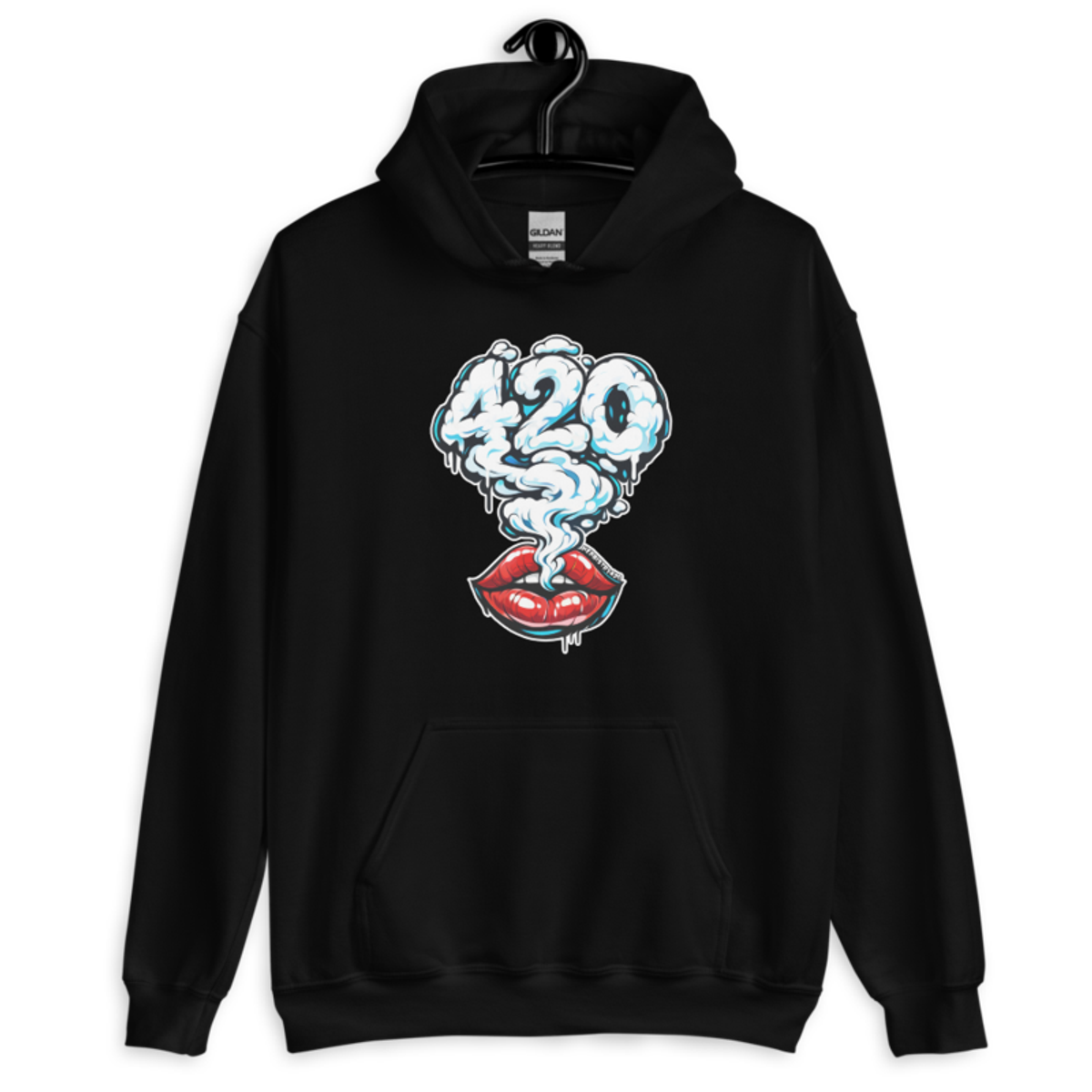 Those Lips – Unisex Hoodie — black