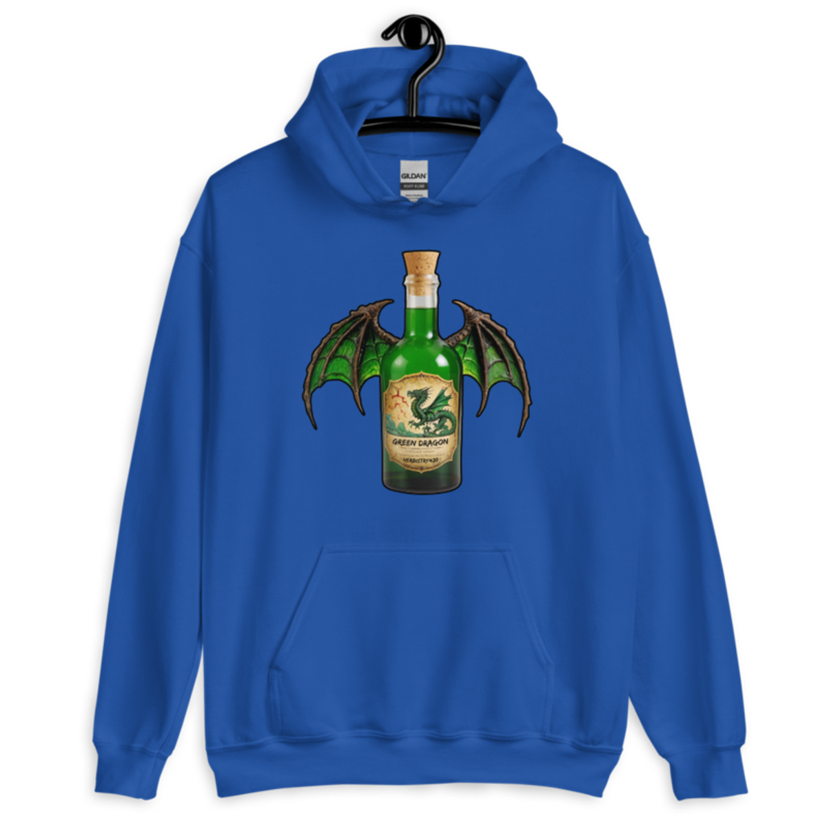 Green Dragon – Unisex Hoodie — royal