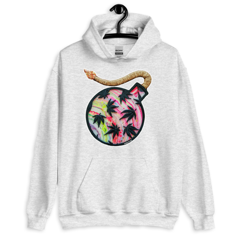 Da Bomb – Red – Unisex Hoodie — ash