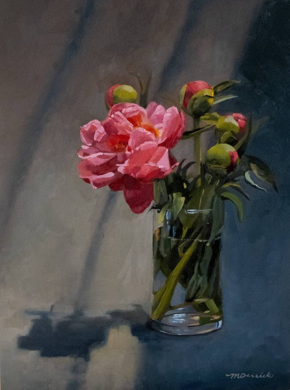 Pink Peonies by Mylie Jane Derrick
