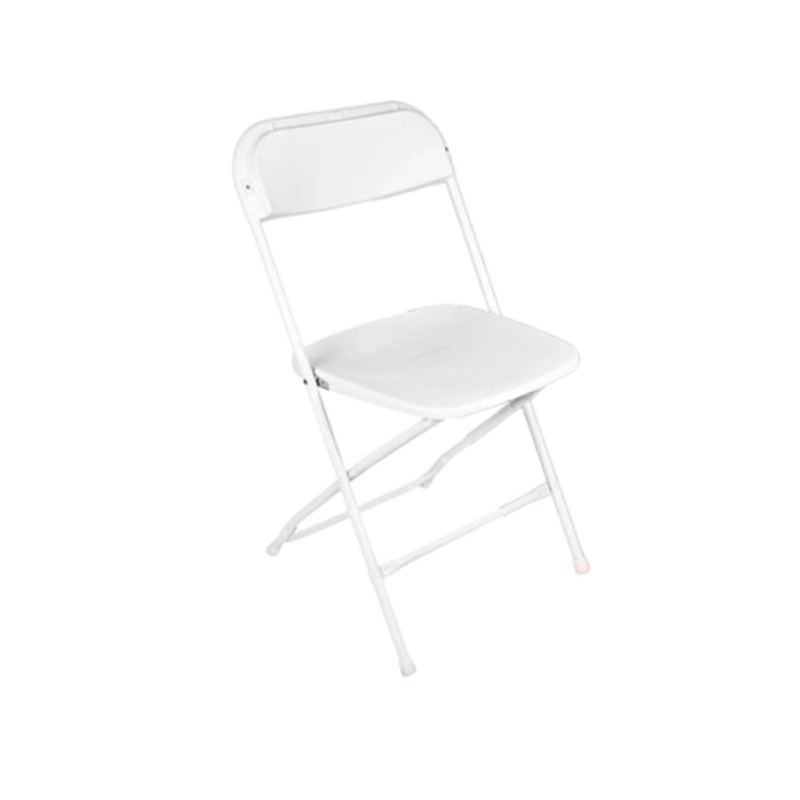 White Folding chair