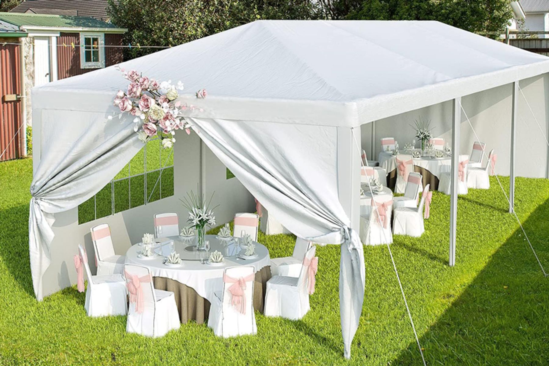 White tent