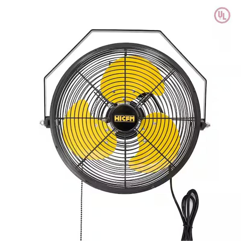 3 speed 12" hanging tent fan