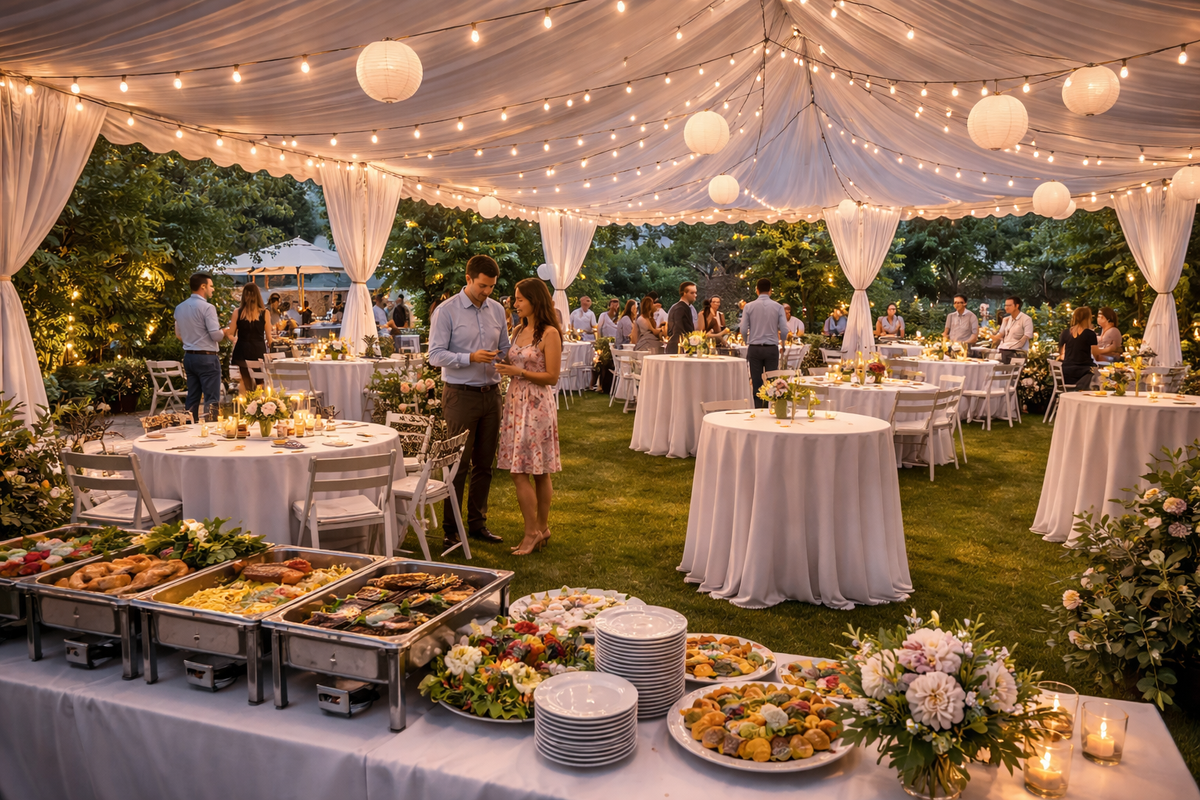 A backyard event in caldwell and West Essex.