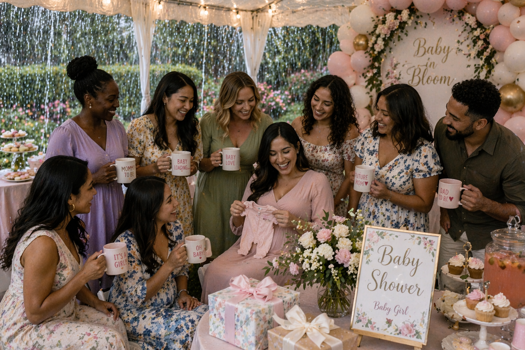 Backyard Baby Shower Planning