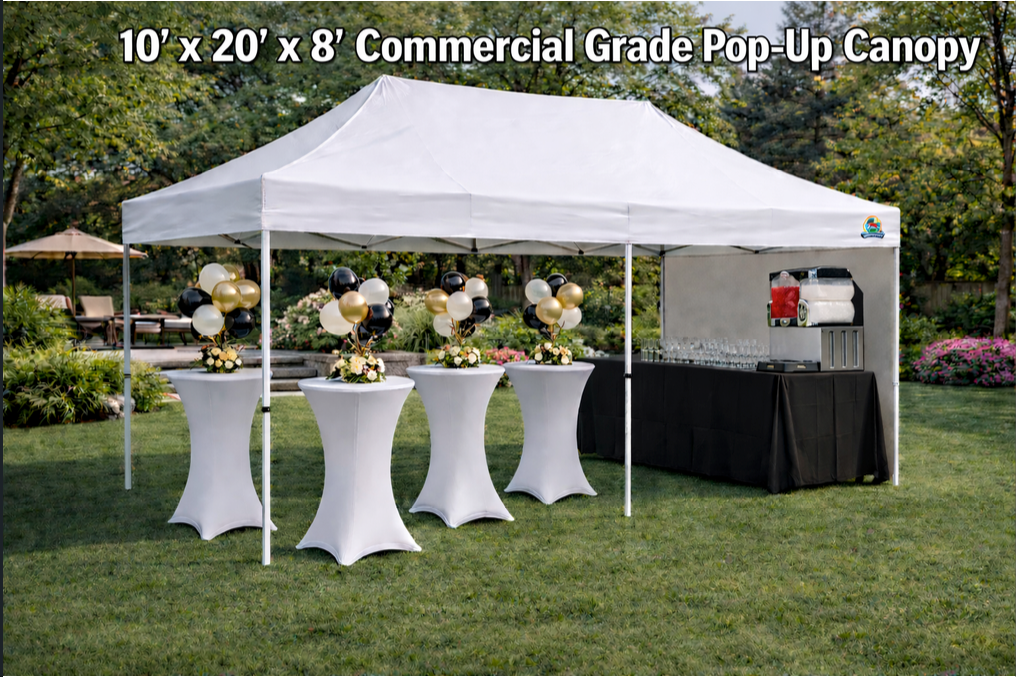 10x20 cocktail setup