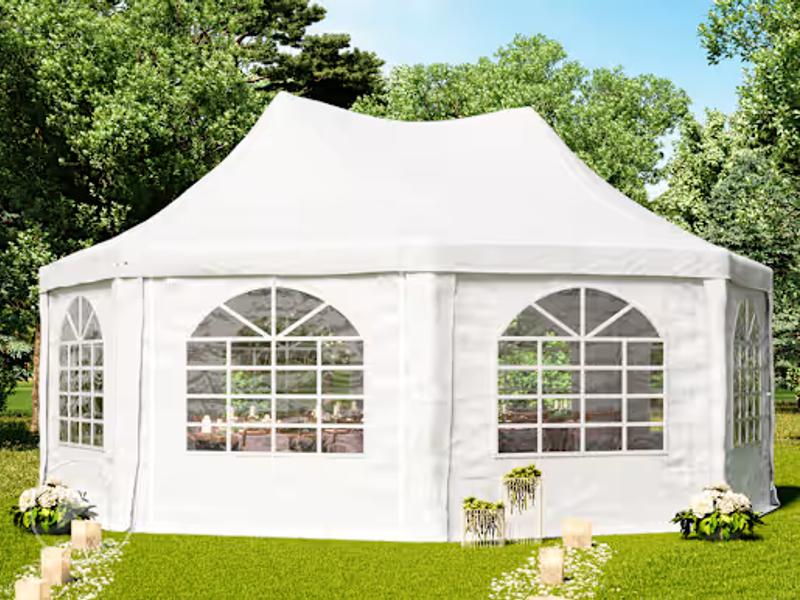 20' x 20' High Peak Octagonal Frame Tent