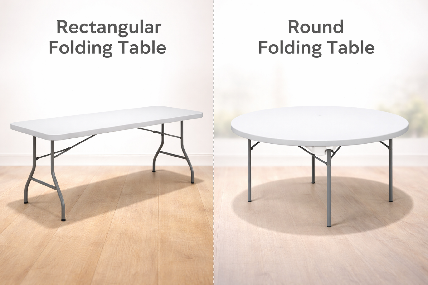 Tables Choices for Tent Events