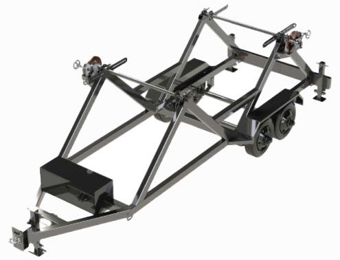2RTBT Reel Trailer / Brake Tensioner