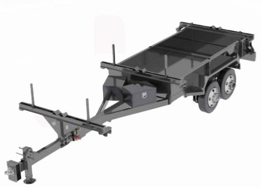 16KUPT Utility Pole Trailer