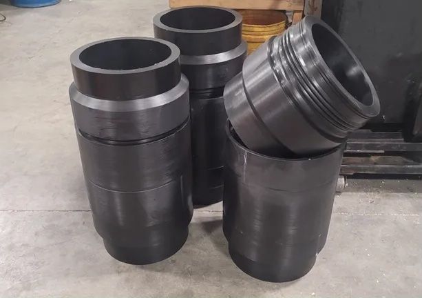 Mechanical HDPE pipe couplers