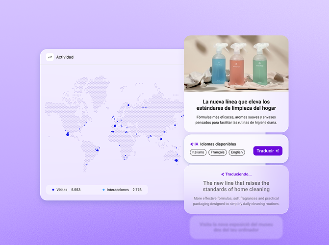 Consigue alcance global