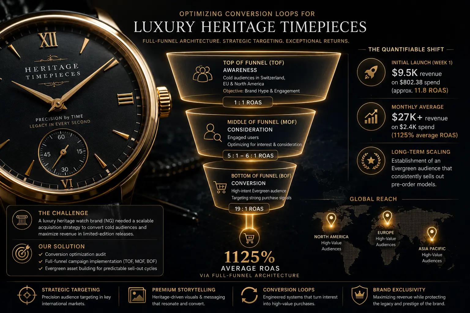 Optimizing Conversion Loops for Luxury Heritage Timepieces