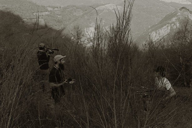 Álex Galán, La cabaña que quería ser bosque. Rodaje, 2026